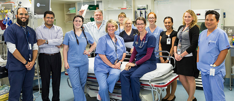 Picture of hospital staff